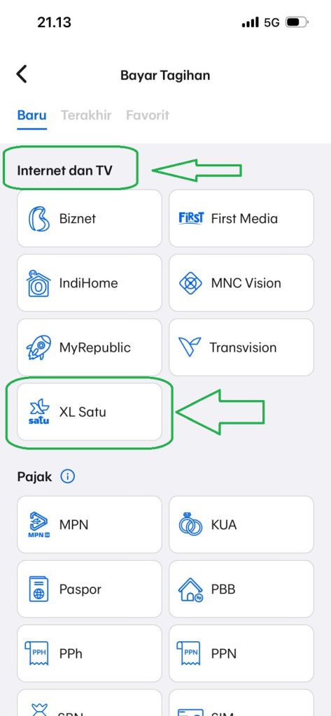 cara bayar first media - xl satu
