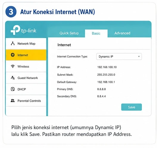 setting router first media tplink
